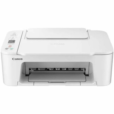 Canon PIXMA TS3720 Wired & Wireless Inkjet Multifunction Printer - Color - White - Copier/Printer/Scanner - 4800 x 1200 dpi Print - - (Fleet Network)