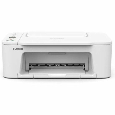 Canon PIXMA TS3720 Wired & Wireless Inkjet Multifunction Printer - Color - White - Copier/Printer/Scanner - 4800 x 1200 dpi Print - - (Fleet Network)