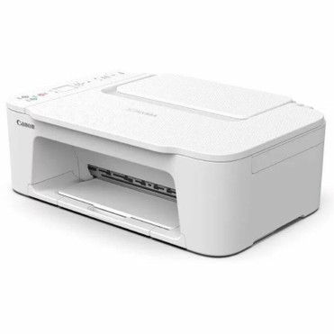 Canon PIXMA TS3720 Wired & Wireless Inkjet Multifunction Printer - Color - White - Copier/Printer/Scanner - 4800 x 1200 dpi Print - - (6671C023)