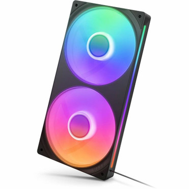 NZXT F240 RGB CORE - 9.45" (240 mm) Maximum Fan Diameter - 2 x Fan(s) - 75.12 CFM (127.63m³/h) Maximum Airflow - 2400 rpm - Fluid - - (RF-U24HF-B1)