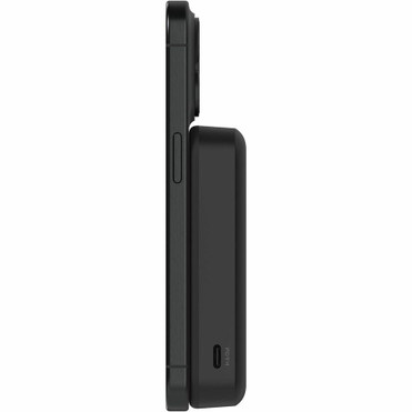 Belkin BoostCharge Pro Magnetic Power Bank with Qi2 15W 10K - For iPhone, Qi2-enabled Device - 10000 mAh - 2 x USB - Black (BPD008btBK)