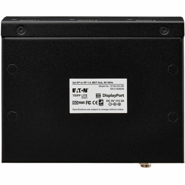 Tripp Lite series B156-003-8K 3-Port DisplayPort to DisplayPort Multi-Monitor Splitter - 60 Hz to 60 Hz - 11520 x 2160 - Monitor, PC - (B156-003-8K)