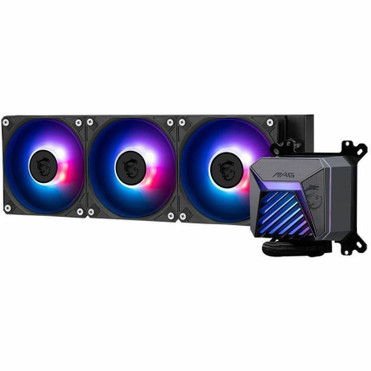 MSI MAG Coreliquid A15 360 - 4.72" (120 mm) Maximum Fan Diameter - 3 x Fan(s) - 64.89 CFM (110.25m³/h) Maximum Airflow - 2050 rpm - - (CLA15360)