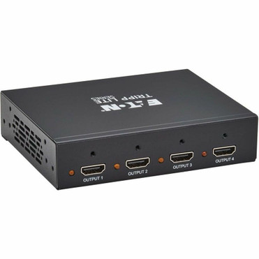 Tripp Lite series 4-Port HDMI Splitter - 8K 60 Hz, HDR10+, Multi-Resolution Support, TAA - 60 Hz - 50 Hz to 60 Hz - 7680 x 4320 - 25 - (B118-004-8K)