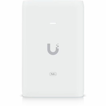 Ubiquiti 2.5G PoE+ Adapter (30W) - 120V AC, 230V AC Input, 48V DC Output - UACC-POE+-2.5G