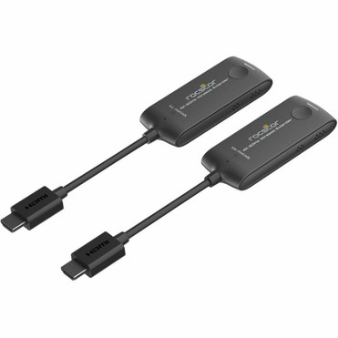 Rocstor TrueReach Mini Portable HDMI over Wireless Extender 4K@60Hz 65ft (20M) - 65.62 ft (20000 mm) Range - 2 x USB - 1 x HDMI In - 1 (Y10G009-B2)