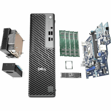 Dell Pro Max FCS1250 Desktop Computer - Intel Core Ultra 7 265 - 32 GB - 512 GB SSD - Slim PC - Intel Chip - Windows 11 Pro - NVIDIA - (9KMKH)