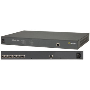 Perle IOLAN SDS8 8-Port 232/422/485 AC Rack 10/100/1000ETH - 64 MB - 8 x Network (RJ-45) (Fleet Network)