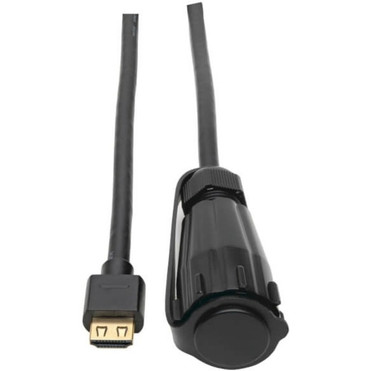 Tripp Lite series P569-012-IND HDMI Audio/Video Cable With Ethernet - 12 ft (3.66 m) HDMI A/V Cable for Monitor, Home Theater System, (P569-012-IND)