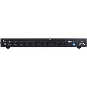 VanCryst 10-Port 4K HDMI Splitter - 4096 x 2160 - 340 MHzMaximum Video Bandwidth - 49.21 ft (15000 mm) Maximum Operating Distance - 1 (VS0110HA)