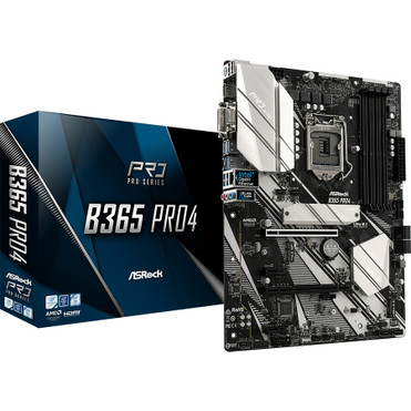 ASRock B365 Pro4 Desktop Motherboard - Intel B365 Chipset - Socket H4 LGA-1151 - Intel Optane Memory Ready - ATX - 64 GB DDR4 SDRAM - (B365 PRO4)