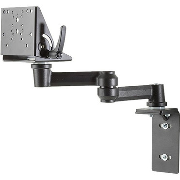 Gamber-Johnson Mounting Arm for Flat Panel Display, Tablet, Notebook - Black Powder Coat - 1 Display(s) Supported - 75 x 75 (Fleet Network)