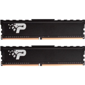 Patriot Memory Signature Premium DDR4 32GB (2x16GB) 2666MHz (PC4-21300) UDIMM kit W/Heatshield - For Desktop PC - 32 GB (2 x 16GB) - - (Fleet Network)