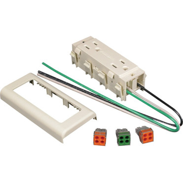 Wiremold 2400 15A Duplex Receptacle Fitting - 15 A (Fleet Network)