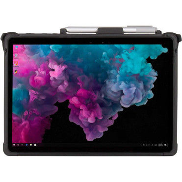 The Joy Factory aXtion Edge MP Rugged Carrying Case Microsoft Surface Go, Surface Go 2 Tablet - Black, Transparent - Anti-slip, Shock (CWM400MP)