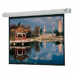 Da-Lite Designer Contour 85" Electric Projection Screen - Front Projection - 1:1 - Matte White - 60" Height x 60" Width - Ceiling Wall (Fleet Network)