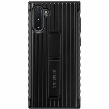 Samsung Protective Standing Cover (Galaxy Note10) - For Samsung Galaxy Note10 Smartphone - Black (Fleet Network)