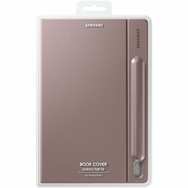 Samsung EF-BT860 Carrying Case (Book Fold) Samsung Galaxy Tab S6 Tablet PC - Brown (EF-BT860PAEGCA)