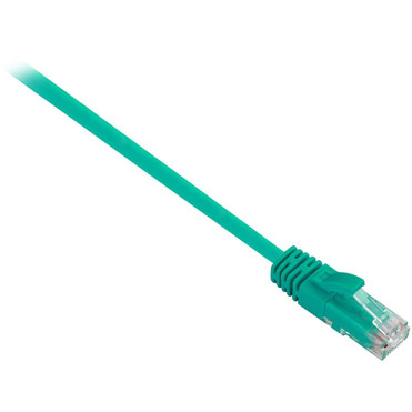 V7 Green Cat6 Unshielded (UTP) Cable RJ45 Male to RJ45 Male 10m 32.8ft - 32.8 ft Category 6 Network Cable for Modem, Router, Hub, PC, (Fleet Network)