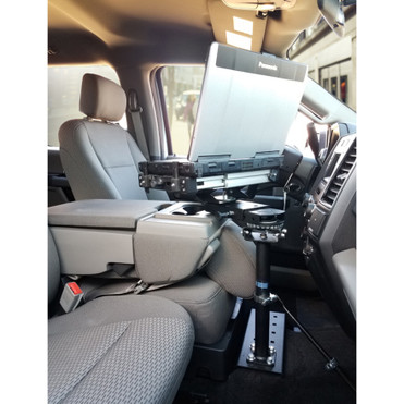 Gamber-Johnson Vehicle Mount - Black Powder Coat (7170-0640-01)