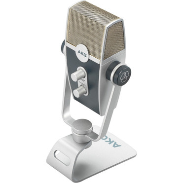 AKG Lyra Wired Condenser Microphone - Stereo - 20 Hz to 20 kHz - Stand Mountable, Desktop - USB 2.0 (C44-USB)