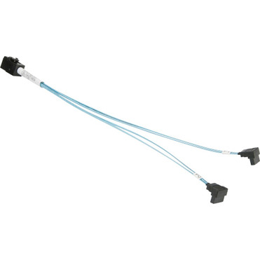 Supermicro MiniSAS HD to 2 SATA 23/23cm Cable - 9.1" Mini-SAS HD/SATA Data Transfer Cable for Server, Storage System - First End: 1 x (Fleet Network)