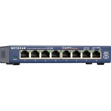 Netgear_ProSafe_GS108_Ethernet_Switch_-_8_Ports_-_2_Layer_Supported_-_Desktop_Wall_Mountable_-_Lifetime_Limited_Warranty_GS108-400NAS