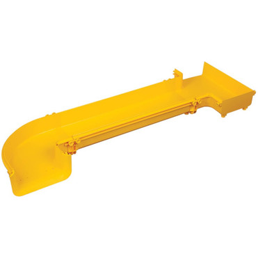 Tripp Lite series Toolless End Cap for Fiber Routing System, 240 mm (10 in) - End Cap - Yellow - Polyvinyl Chloride (PVC) (SRFC10CAP)