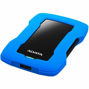 Adata HD330 AHD330-1TU31-CBL 1 TB Portable Hard Drive - External - Blue - Gaming Console Device Supported - USB 3.1 - 256-bit AES (AHD330-1TU31-CBL)