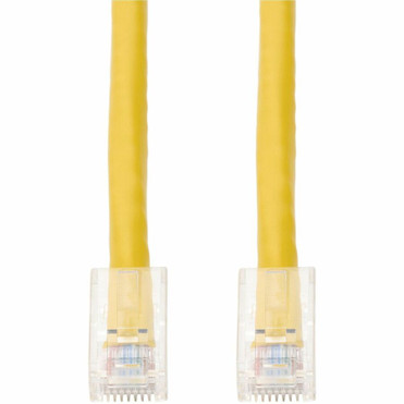 AddOn 5ft Yellow CAT 6 PVC Ethernet Cable Non-Booted RJ-45 M/M - 5 ft (1.52 m) Category 6 Network Cable for Patch Panel, Hub, Switch, (Fleet Network)