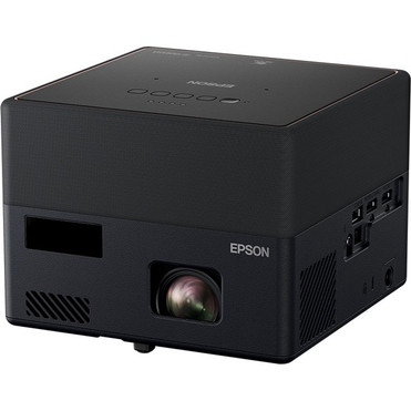 Epson EpiqVision Mini EF12 3LCD Projector - 16:9 - Black - 1920 x 1080 - Front, Ceiling, Rear - 20000 Hour Normal Mode - Full HD - - - (Fleet Network)