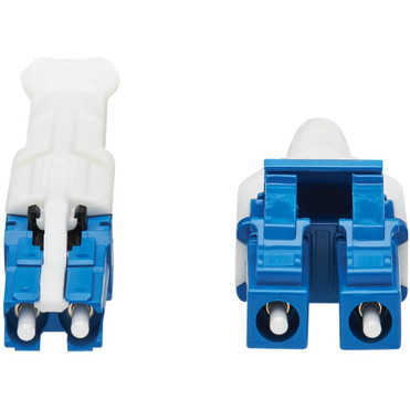 Tripp Lite series N381L-05M 400Gb Duplex Singlemode 9/125 OS2 Fiber Optic Cable, Yellow, 5 m - 16.4 ft (5 m) Fiber Optic Network Cable (N381L-05M)