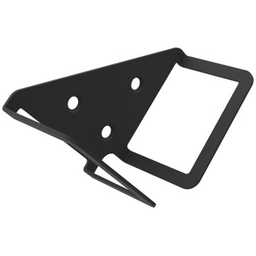 Rack Solutions tvTray Wall Mount for Apple TV - Black  - Steel (Fleet Network)