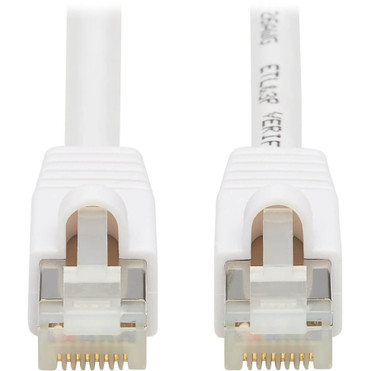 Tripp Lite series N262AB-014-WH Cat.6A S/FTP Network Cable - 14 ft (4.27 m) Category 6a Network Cable for Network Device, Patch Panel, (Fleet Network)