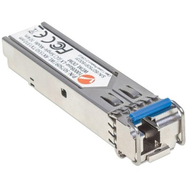 Intellinet Gigabit Fibre WDM Bi-Directional SFP Optical Transceiver Module, 1000Base-Lx (LC) Single-Mode Port, 10km, WDM Fiber, to - - (507509)