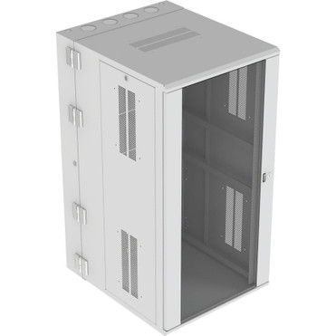 Panduit Wall Mount Cabinet - For LAN Switch, Patch Panel, UPS - 26U Rack Height x 19" (482.60 mm) Rack Width - Wall Mountable Enclosed (Fleet Network)