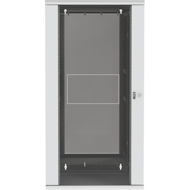 Panduit Wall Mount Cabinet - For LAN Switch, Patch Panel, UPS - 26U Rack Height x 19" (482.60 mm) Rack Width - Wall Mountable Enclosed (PZWMC2630WH)