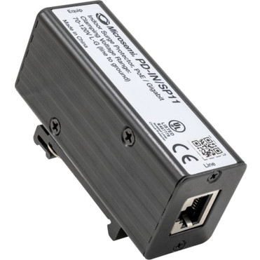 Microchip Indoor PoE Surge Protector - RJ-45 - Gigabit Ethernet (Fleet Network)