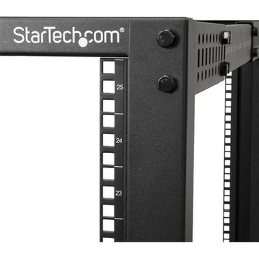 StarTechcom_25U_Open_Frame_Server_Rack_-_Adjustable_Depth_-_4-Post_Data_Rack_-_w_CastersLevelersCable_Management_Hooks_-_Store_and_4POSTRACK25U StarTechcom_25U_Open_Frame_Server_Rack_-_Adjustable_Depth_-_4-Post_Data_Rack_-_w_CastersLevelersCable_Management_Hooks_-_Store_and_4POSTRACK25U