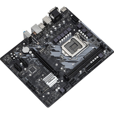 ASRock B560M-HDV Desktop Motherboard - Intel B560 Chipset - Socket LGA-1200 - Intel Optane Memory Ready - Micro ATX - Pentium Gold, i3 (B560M-HDV)