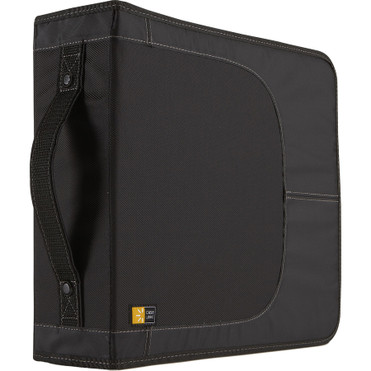 Case Logic CD Wallet - Book Fold - Nylon - Black - 208 CD/DVD (Fleet Network)