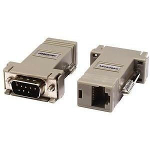 Raritan Null Modem Adapter - 1 x RJ-45 Female - 1 x 9-pin DB-9 Male (Fleet Network)