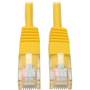 Tripp Lite Cat5e Patch Cable - 7ft - 1 x RJ-45 Male - 1 x RJ-45 Male - Yellow (Fleet Network)