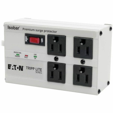Tripp Lite Isobar IBAR4 4 Outlets Surge Suppressor - Receptacles: 4 x NEMA 5-15R - 3330J (Fleet Network)