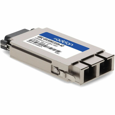 AddOn HP GBIC-GELXSM1310A Compatible TAA 1000Base-LX GBIC Transceiver (SMF, 1310nm, 10km, SC) - 1 x 1000Base-LX (GBIC-GELXSM1310A-AO)