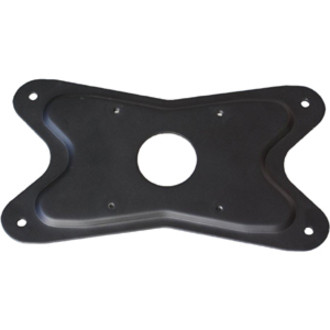 Atdec AC-AP-2010 Adapter Plate Mounting Kit - For Flat Panel Display - Steel - Black (Fleet Network)
