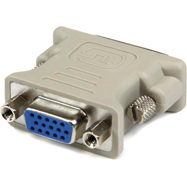 StarTechcom_DVI_to_VGA_Cable_Adapter_MF_-_10_pack_-_10_Pack_-_1_x_DVI-I_Male_Video_-_1_x_HD-15_Female_VGA_-_Nickel_Connector_-_Beige_DVIVGAMF10PK