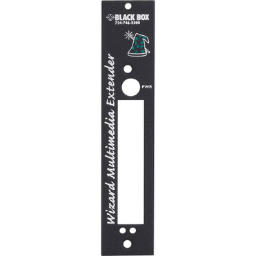 Black Box Wizard Multimedia Extender Universal Rackmounting Plate - TAA Compliant (Fleet Network)