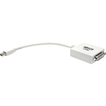 Tripp Lite 6in Mini DisplayPort to DVI Adapter Converter mDP to DVI-I M/F 6" - Mini DisplayPort Male Digital Audio/Video - DVI-I Video (P137-06N-DVI)