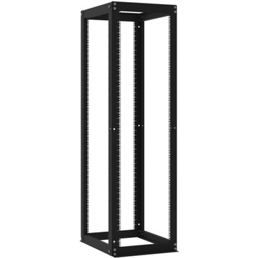 Rack Solutions 111 Open Server Rack Frame - 44U Rack Height - Black - 3000 lb (1360777.11 g) Maximum Weight Capacity (111-1729)